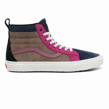 Damske Zimne Topanky Vans Sk8-Hi MTE Gibraltar Sea/Portabella VA79AOWPU